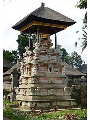 Balinese Traditional Kul Kul Tower