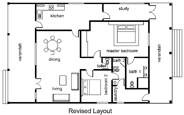 House layout after remodel